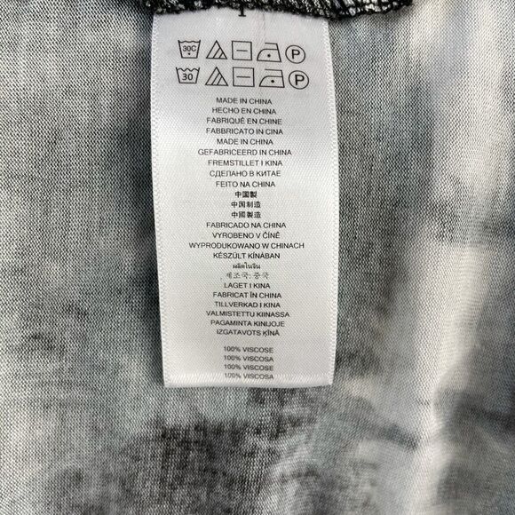 NWT MICHAEL Michael Kors Black & White Top Size M - Picture 7 of 7